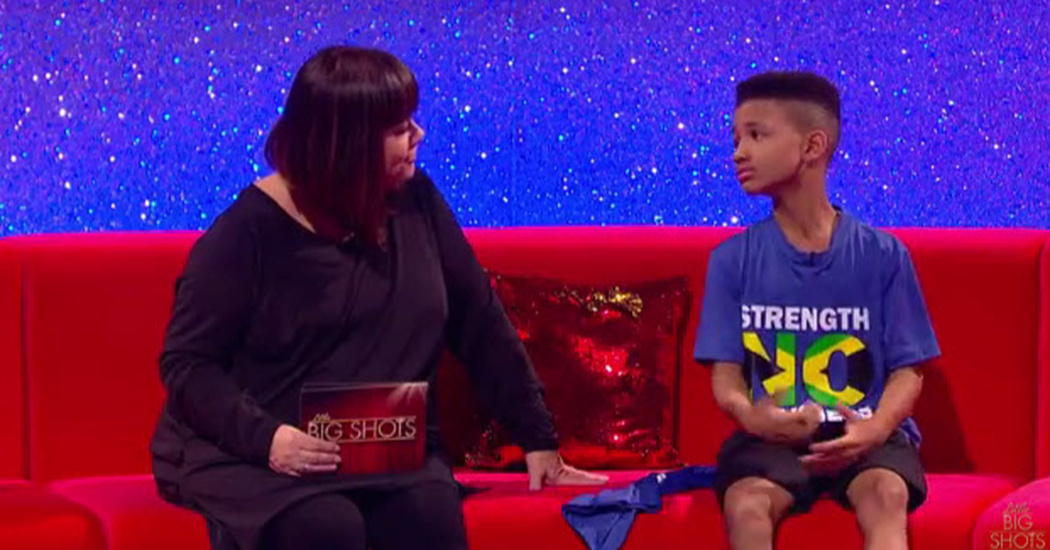 9-Year-Old Boy Takes Dawn French By Surprise with His Jamaican Accent